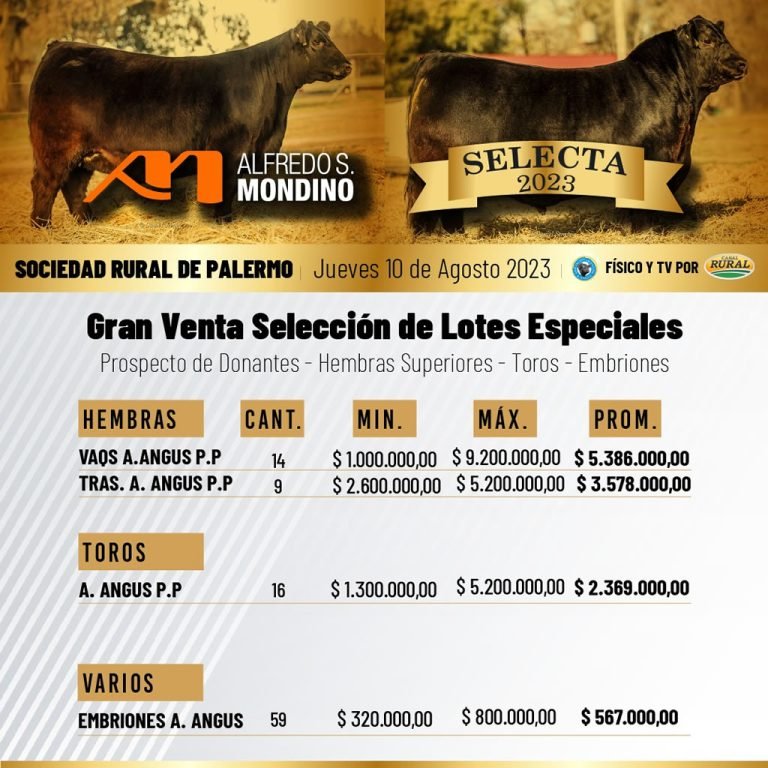 Resultados Selecta – 10 de agosto