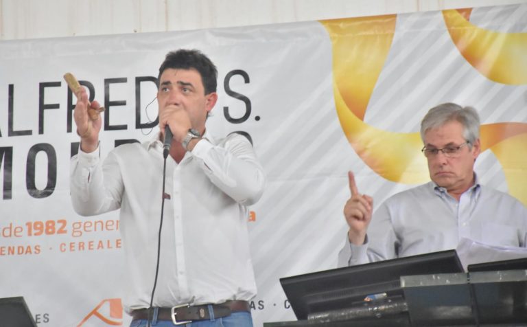 SUPERÓ EL MILLÓN DE PESOS EL PROMEDIO DE LOS TOROS BRAFORD REMATADOS EN BUENA ESPERANZA POR LA FIRMA MONDINO