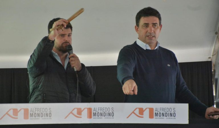 MUY BUENOS VALORES EN EL REMATE TELEVISADO QUE MONDINO REALIZÓ DESDE NUEVA GALIA