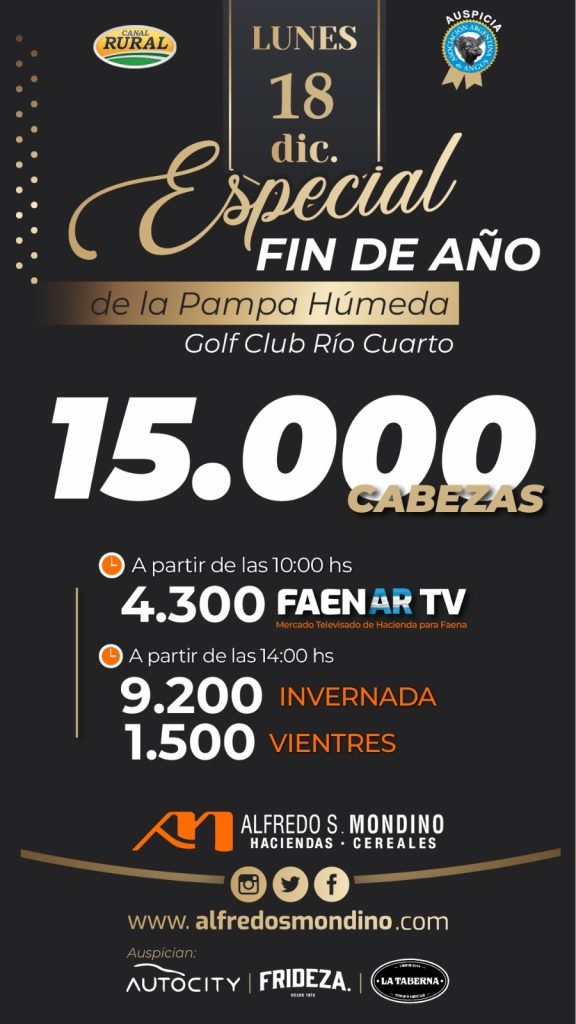Remate Especial Golf Club Río Cuarto