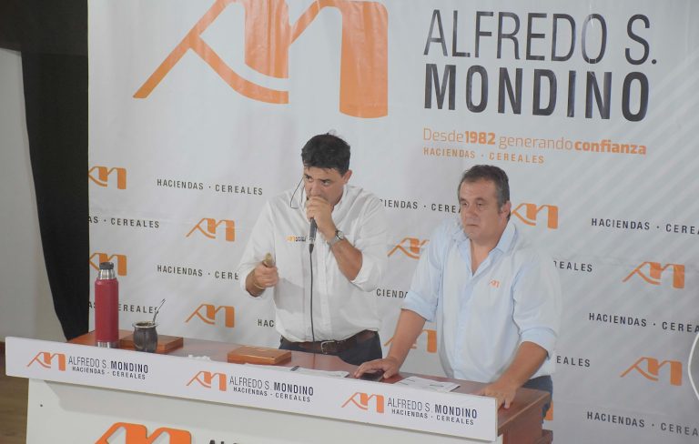 CON VALORES SOSTENIDOS PARA TODAS LAS CATEGORÍAS, MONDINO REMATÓ 8 MIL CABEZAS EN VILLA VALERIA