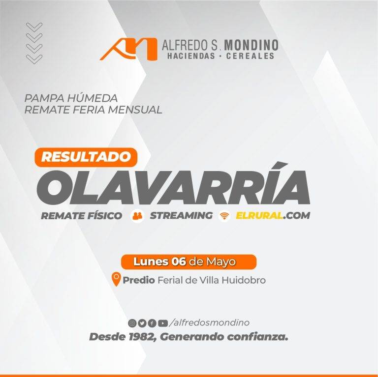 Resultados Olavarria-06 de mayo