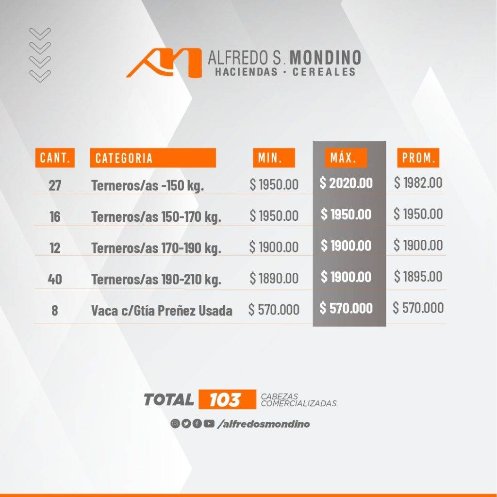 Resultados Olavarria-06 de mayo.