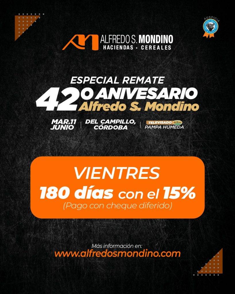 Remate Del Campillo         42° Aniversario