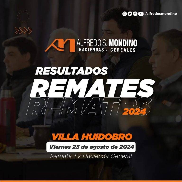 Resultados 23 de agosto