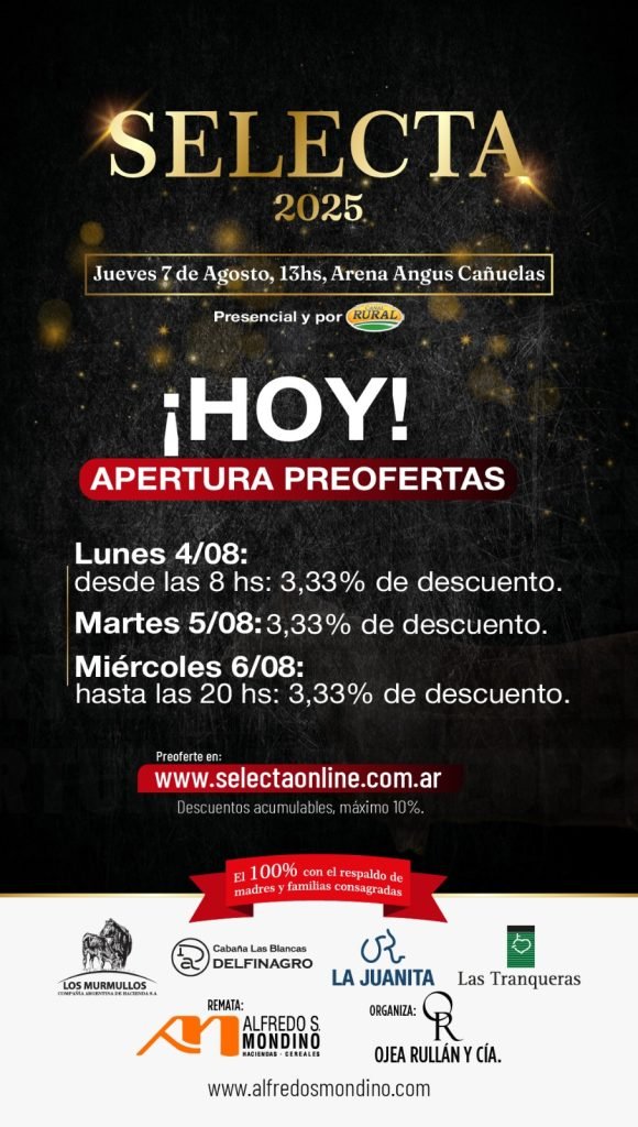 Especial Remate Selecta 2025