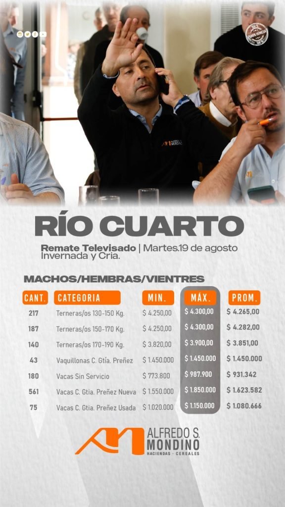 Resultado Machos y Hembras-19 de Agosto