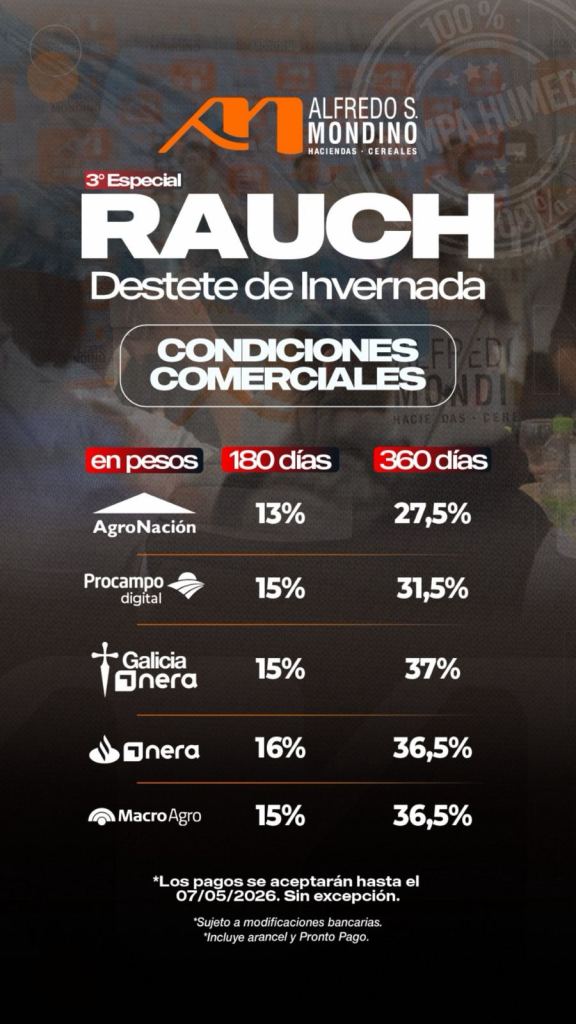 Remate Rauch-Destete de Invernada