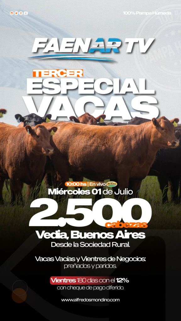 Tercer Especial Vacas- Vedia Buenos Aires