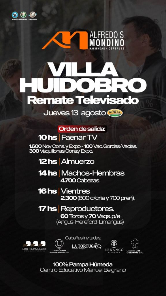 Remate Televisado- Villa Huidobro
