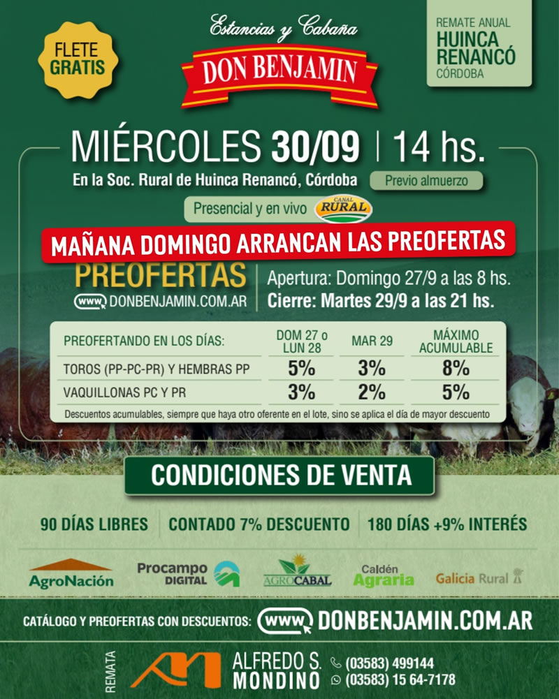 Remate Huinca Renancó