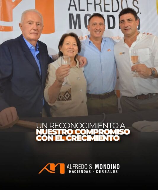 Invertir, crecer y generar nuevas oportunidades. En Alfredo S. Mondino celebramos la&hellip;
