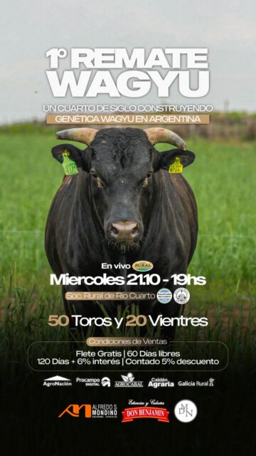 🇦🇷 ¡HOY ESCRIBIMOS UNA NUEVA PÁGINA EN LA HISTORIA DE LA GANADERÍA&hellip;